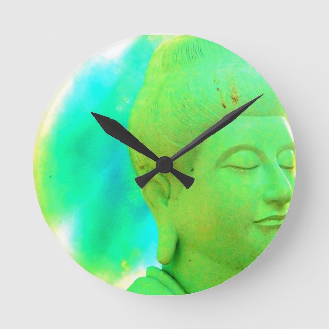 RETRO BUDDHA Clock (Front)