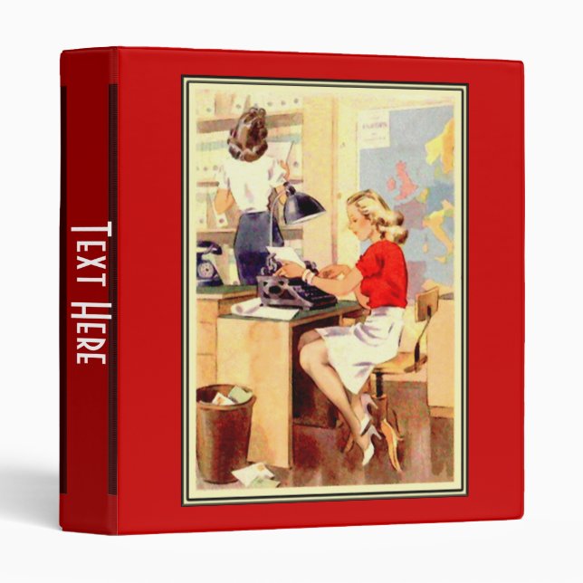 Retro Budget Binder (Front/Spine)