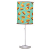 Retro Burger and Fries Table Lamp (Front)