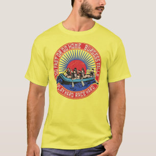 Retro Burgess Falls Rafting. T-Shirt