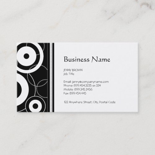 Retro Business Card