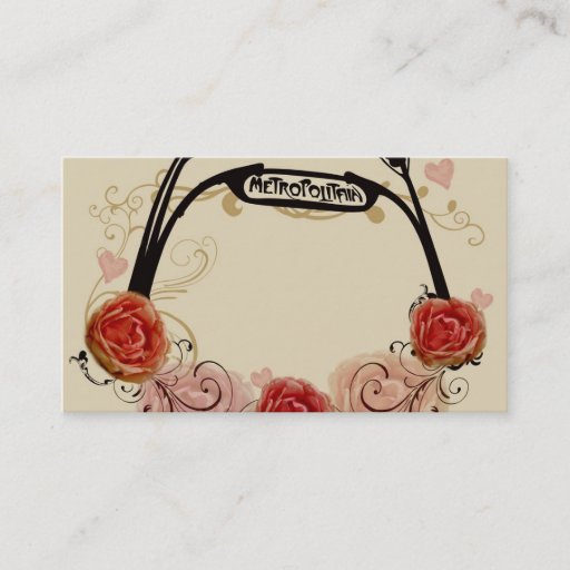 Customizable Retro Business Card