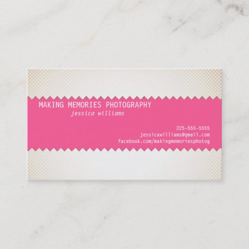 Customizable Retro Business Cards