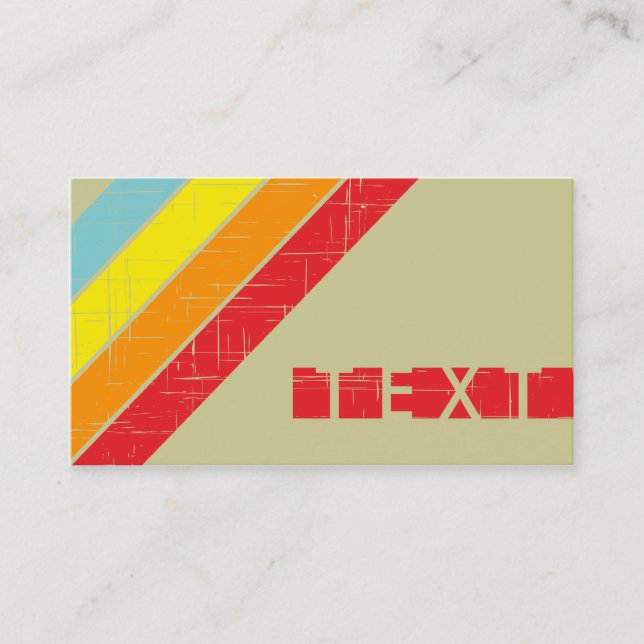 retro business card (Front)