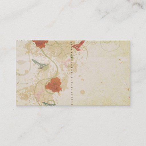 Customizable Retro Business Card