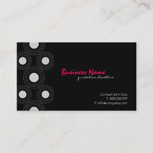 Customizable Retro Business Card