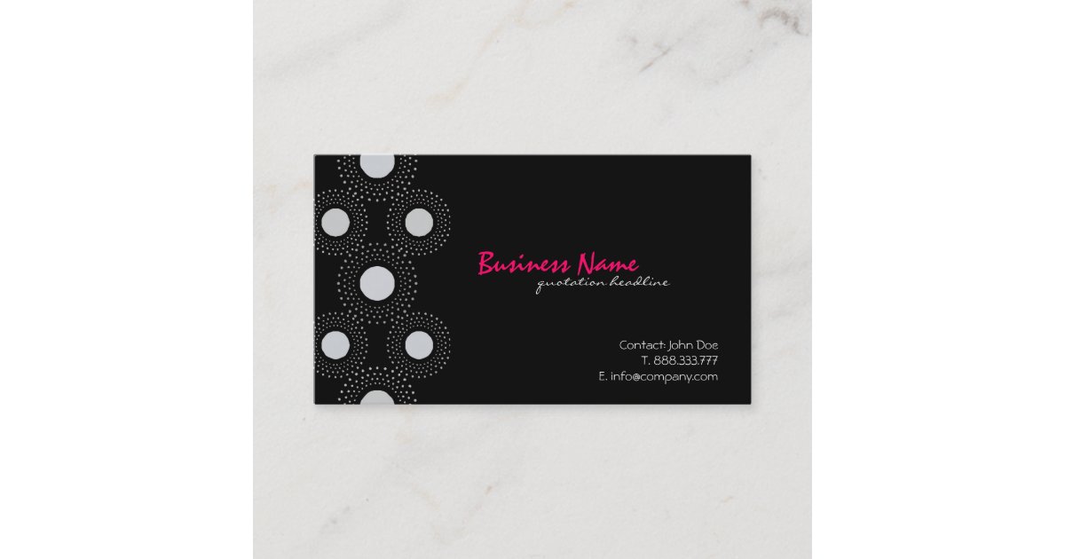 Retro Business Card Zazzle