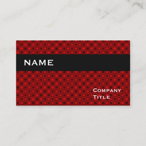Customizable Retro Business Card Template