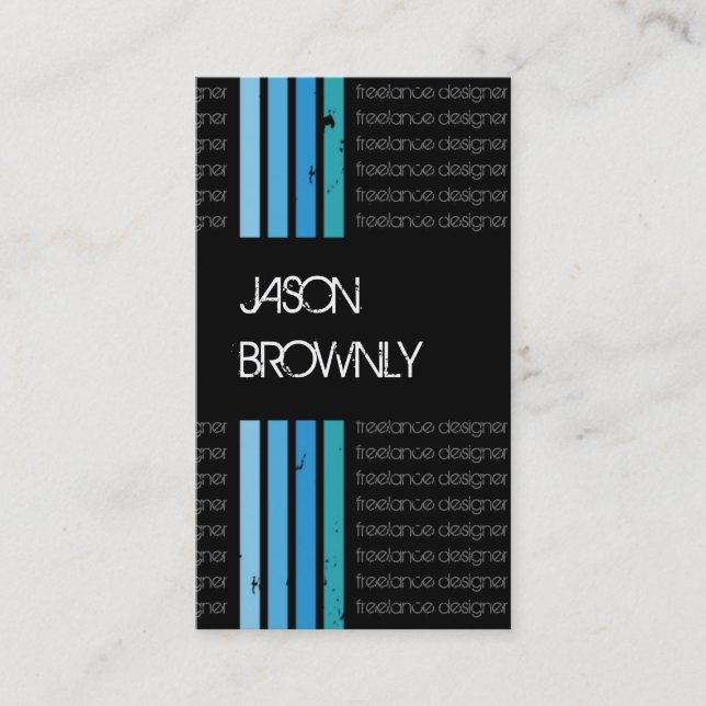 Retro Business Cards (Front)