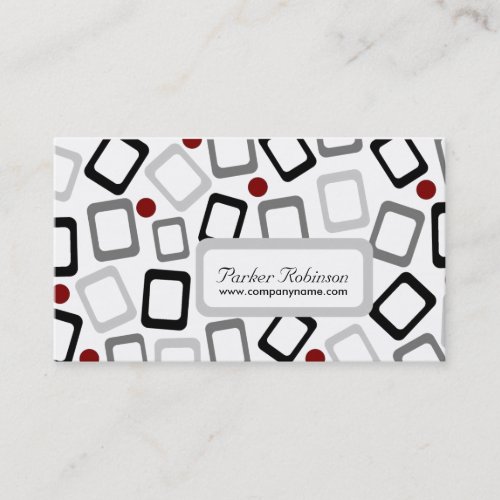 Retro Business Cards