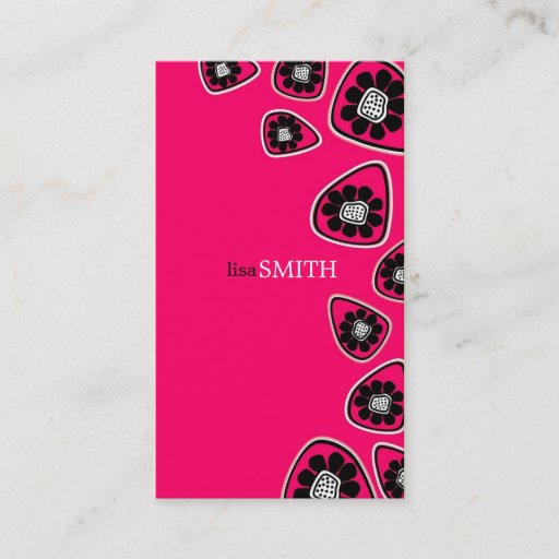 Customizable Retro Business Cards