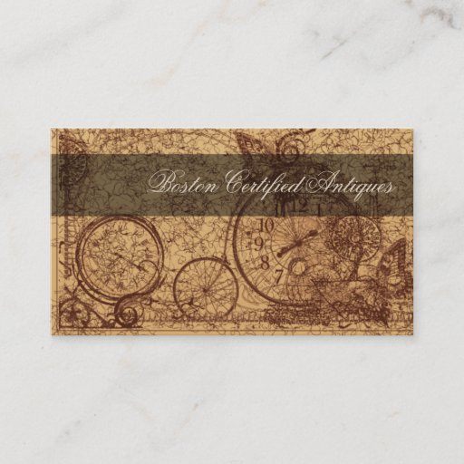 Customizable Retro Business Cards