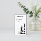 Retro  Business Cards (Standing Front)