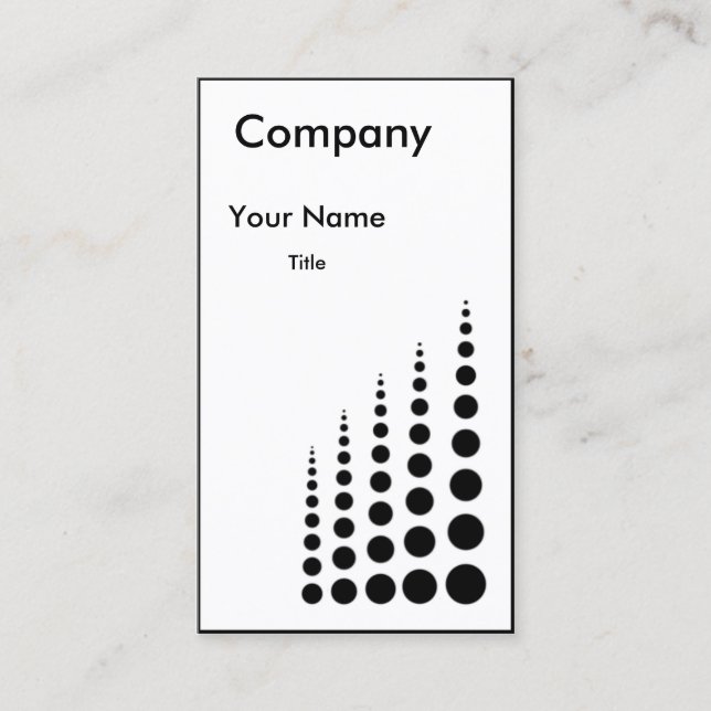 Retro  Business Cards (Front)