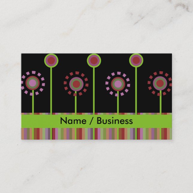 Retro Business Cards (Front)