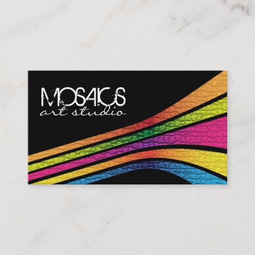 Customizable Retro Business Cards
