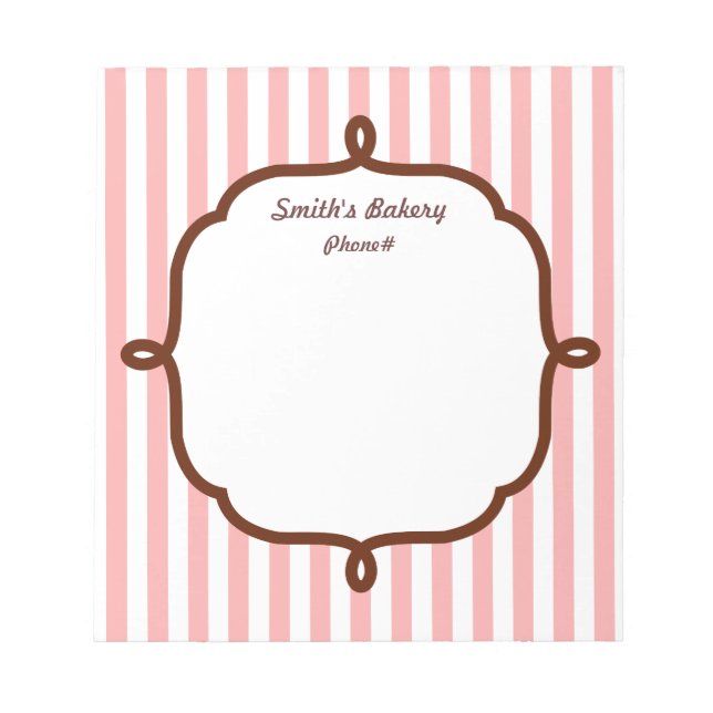 Retro Business Notepad (Front)