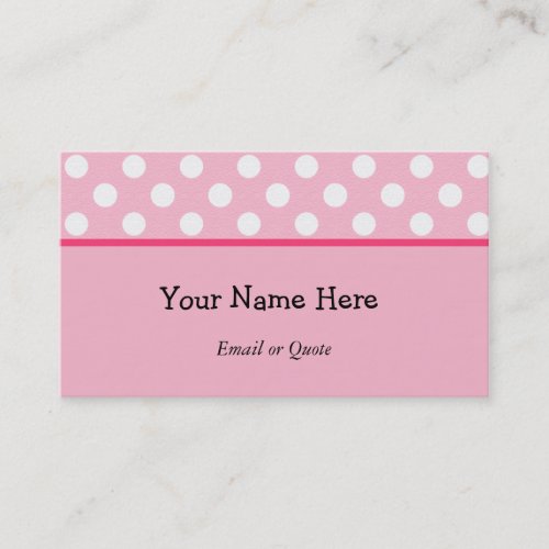 Retro Business or Profile Card Business Card