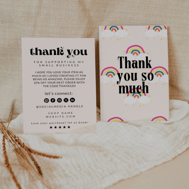 Retro Business Thank You Card (Creator Uploaded)