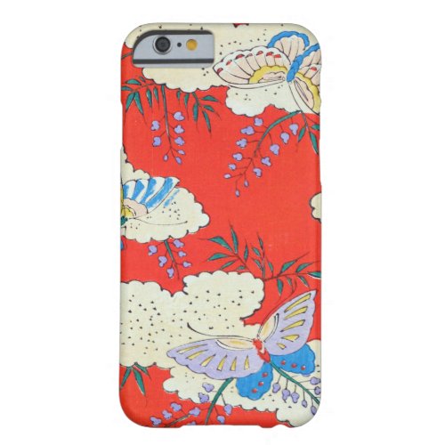 Retro Butterflies Barely There iPhone 6 Case