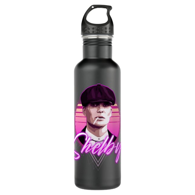 Retro By Order of Peaky Blinders Cool Graphic Gift Stainless Steel Water Bottle (Front)