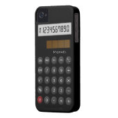Retro Calculator Case-Mate iPhone Case (Back Left)