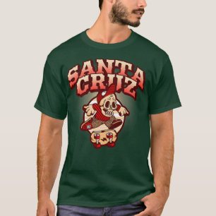 Retro California Skateboarder Santa Cruz T-Shirt
