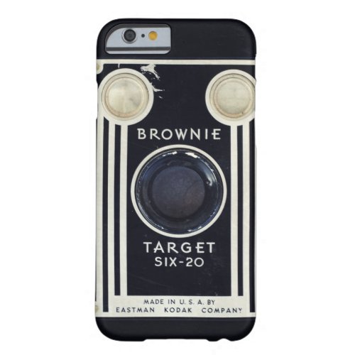 Retro camera brownie target barely there iPhone 6 case