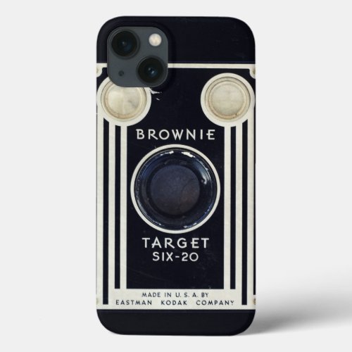 Retro camera brownie target iPhone 13 case