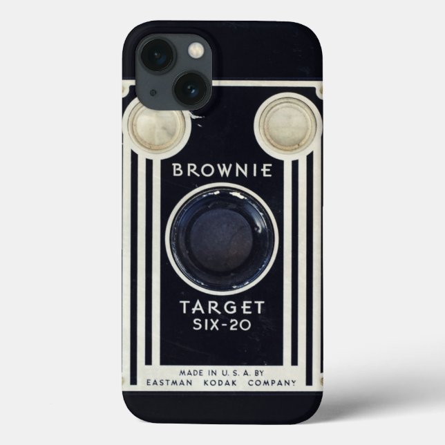 Retro camera brownie target. Case-Mate iPhone case (Back)