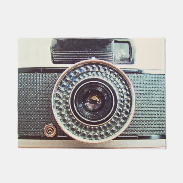 Retro camera doormat (Front)