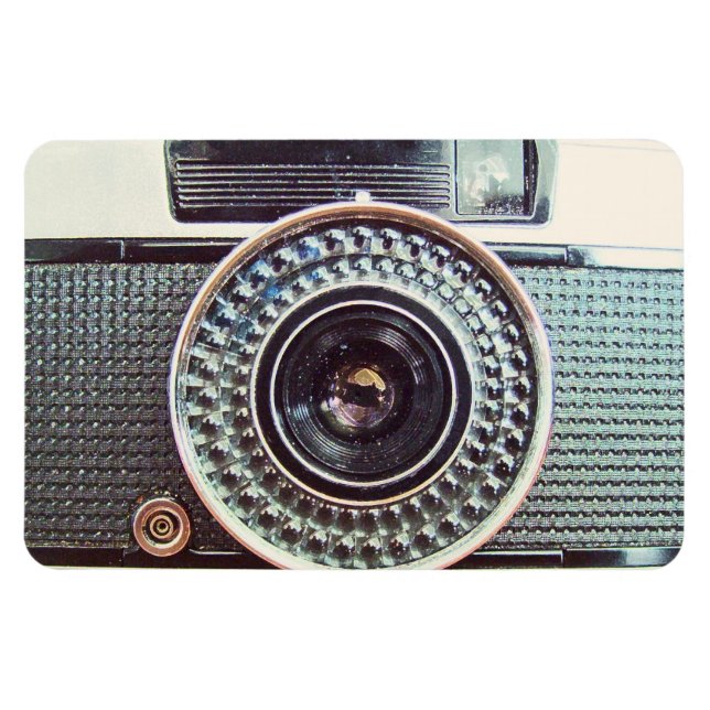 Retro camera magnet (Horizontal)