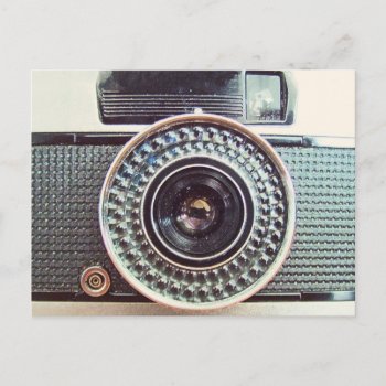 Retro Camera Postcard by jahwil at Zazzle