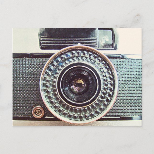 Retro camera postcard (Front)