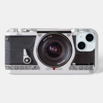 Retro Camera Scroll Fx  Iphone 15 Case by DigitalDreambuilder at Zazzle
