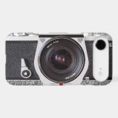 Retro Camera Scroll FX iPhone 4/4S Barely There Case-Mate iPhone Case (Back (Horizontal))