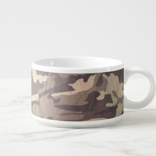 Retro camo design, chili with handle practical A+ Bowl