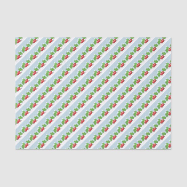 Retro Camper Christmas Tissue Paper (Front)