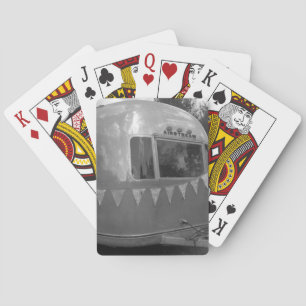 RETRO CAMPER TRAILER  playing cards