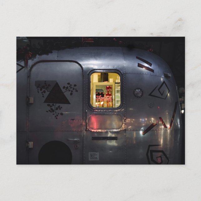 RETRO CAMPER TRAILER Postcards (Front)