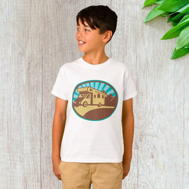 Retro Campervan T-Shirt (Creator Uploaded)