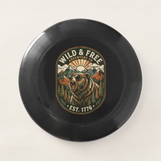  Retro Camping Hiking Outdoor Nature Lover Design Wham-O Frisbee