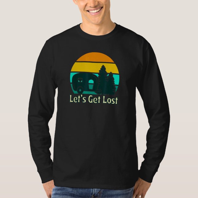 Retro Camping Road Trip T-Shirt (Front)