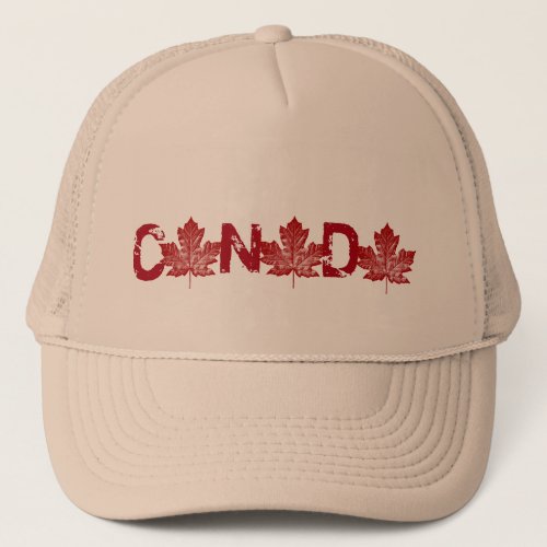 Retro Canada Souvenir Cap Canada Maple Leaf Caps