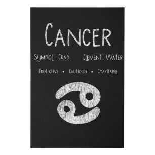 Retro Cancer Zodiac Sign Gift for Astrology Lover