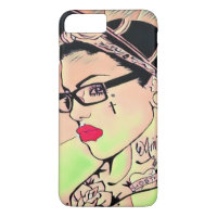 retro candy pop chick iphone 7 plus case