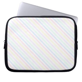Retro Candy Stripes Diagonal Pinstripes 10 inch