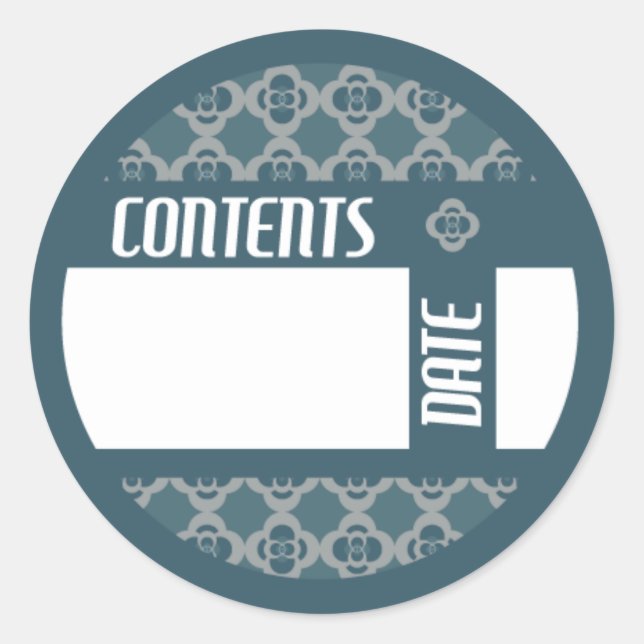 Retro Canning Lid Label (Front)