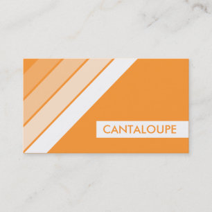 retro CANTALOUPE Business Card