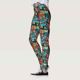 Captain america hotsell leggings womens